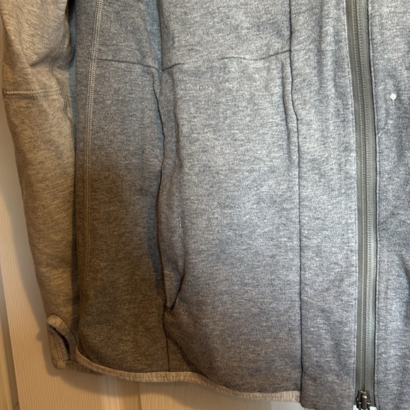 Lululemon men’s gray full zip hoodie sweatshirt size medium - Picture 5 of 11